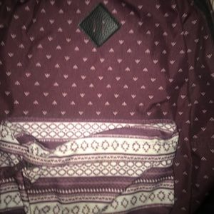 Empyre backpack burgundy